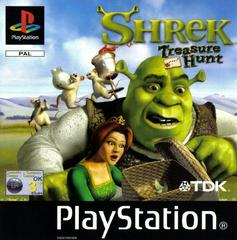 PAL Front Cover | Shrek Treasure Hunt PAL Playstation