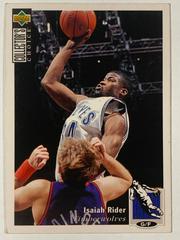 Isaiah Rider Basketball Cards 1994 Collector's Choice Prices