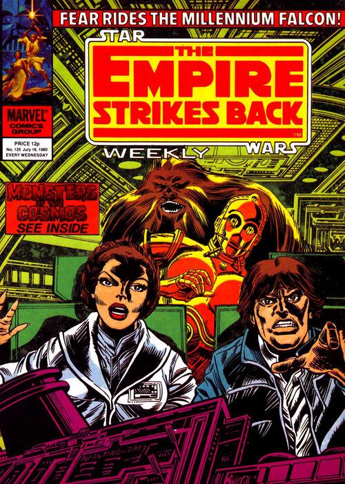 Star Wars The Empire Strikes Back Weekly #125 (1980) Comic Books Star Wars The Empire Strikes Back Weekly