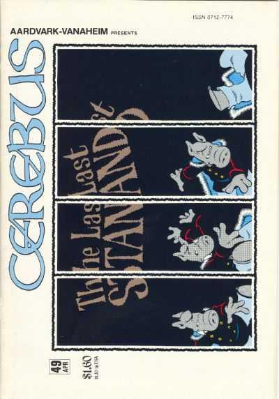 Cerebus #49 (1983) Comic Books Cerebus