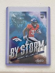 Javonte Williams #BST-15 Football Cards 2021 Panini Absolute By Storm Prices