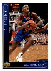Isiah Thomas #264 Basketball Cards 1993 Upper Deck Prices