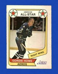 Gordie Howe #72 Hockey Cards 1976 O-Pee-Chee WHA Prices