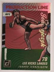 Joanna Jedrzejczyk [Green] Ufc Cards 2022 Panini Donruss UFC Production Line Prices