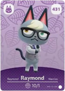Raymond #431 [Animal Crossing Series 5] Cover Art