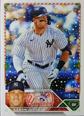 Aaron Judge #H1 Baseball Cards 2023 Topps Holiday Prices