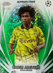 Karim Adeyemi [Green] #USC-11 Soccer Cards 2023 Topps UEFA Club Ultimate Stage Prices
