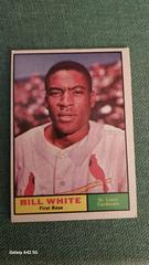 Bill White #232 Baseball Cards 1961 Topps Prices