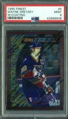 Wayne Gretzky [w/ Coating] Hockey Cards 1995 Finest Prices
