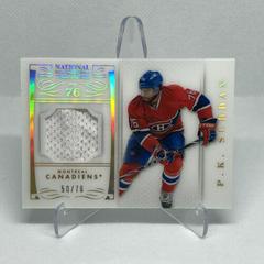 P. K. Subban [Base Numbers Patch] Hockey Cards 2013 Panini National Treasures Prices