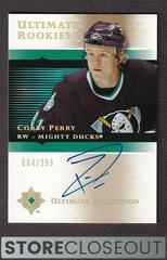 Corey Perry [Autograph] #94 Hockey Cards 2005 Ultimate Collection Prices
