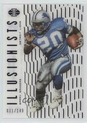 Barry Sanders [Blue] Football Cards 2018 Panini Illusions Illusionists Prices