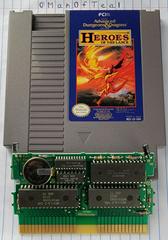 Cartridge And Motherboard  | Advanced Dungeons & Dragons Heroes of the Lance NES