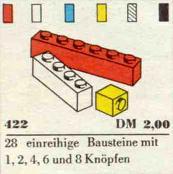LEGO Set | 1 x 1 with 1 X 2 LEGO Classic