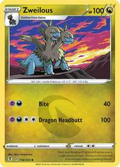 Zweilous #114 Pokemon Evolving Skies Prices