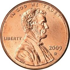 2009 D Coins Lincoln Shield Penny Prices