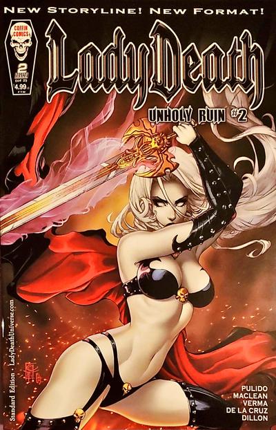 Lady Death: Unholy Ruin #2 (2018) Comic Books Lady Death: Unholy Ruin