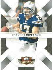 Philip Rivers #81 Football Cards 2009 Panini Donruss Threads Prices