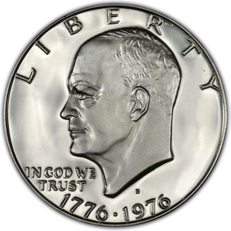 1976 Coins Eisenhower Dollar