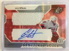 Eric Staal [Signed Jersey] Hockey Cards 2003 SPx Prices
