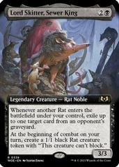 Lord Skitter, Sewer King [Extended Art] #339 Magic Wilds of Eldraine Prices