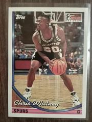 Chris Whitney Basketball Cards 1993 Topps Prices