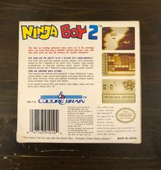Ninja Boy 2 - Back Of Box | Ninja Boy 2 GameBoy