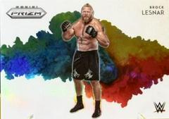 Brock Lesnar #1 Wrestling Cards 2022 Panini Prizm WWE Color Blast Prices