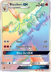 Blaziken GX #170 Pokemon Celestial Storm Prices