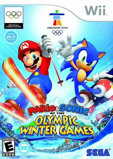 Mario and Sonic at the Olympic Winter Games Cover Art