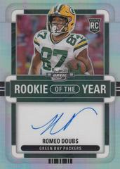 Romeo Doubs [Rookie of the Year Autograph Holo] #ROY-RD Football Cards 2022 Panini Contenders Optic Rookie of the Year Prices