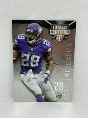 Adrian Peterson #52 Football Cards 2014 Panini Totally Certified Prices