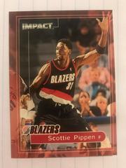 Scottie Pippen #27 Basketball Cards 1999 SkyBox Impact Prices
