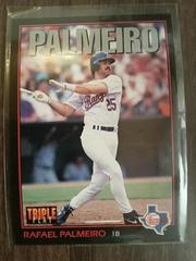 Rafael Palmeiro #71 Baseball Cards 1993 Panini Donruss Triple Play Prices