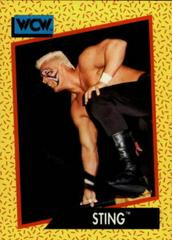 Sting #13 Wrestling Cards 1991 Impel WCW Prices
