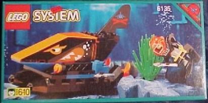 Spy Shark #6135 LEGO Aquazone