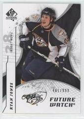 Ryan Jones Hockey Cards 2008 SP Authentic Prices