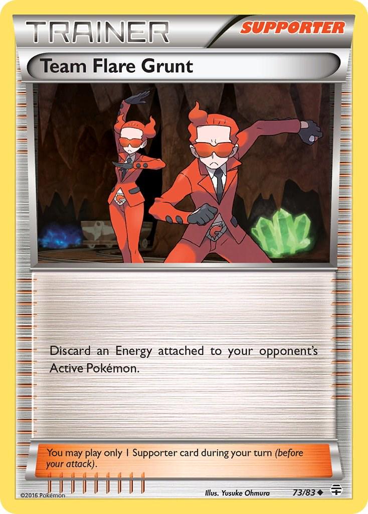 Team Flare Grunt #73 Pokemon Generations