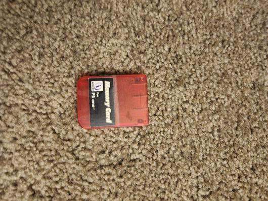 PS1 Memory Card [Clear Red] photo