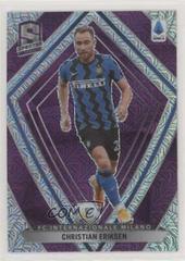 Christian Eriksen [Purple Mojo] Soccer Cards 2020 Panini Chronicles Spectra Serie A Prices