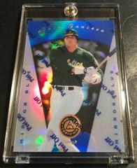 Jose Canseco [Mirror Blue] #90 Baseball Cards 1997 Pinnacle Certified Prices
