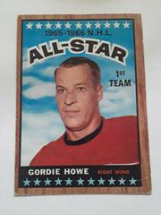 Gordie Howe [All Star] Hockey Cards 1966 Topps Prices