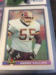 Andre Collins Football Cards 1991 Bowman Prices