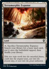 Terramorphic Expanse [Foil] Magic Commander Legends Prices