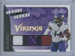 Stefon Diggs #TTT-SD Football Cards 2019 Panini Absolute Tools of the Trade Triple Prices