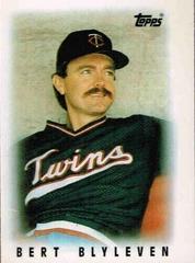 Bert Blyleven #23 Baseball Cards 1986 Topps Mini League Leaders Prices