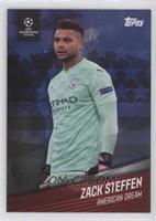 American Dream - Zack Steffen #ADZS Soccer Cards 2020 Topps on Demand Giovanni Reyna Breakthrough Season Prices