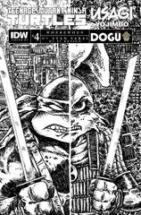 Teenage Mutant Ninja Turtles / Usagi Yojimbo: WhereWhen [Cover F Eastman B&W 1:100 Incentive] #4 (2023) Comic Books Teenage Mutant Ninja Turtles / Usagi Yojimbo: WhereWhen Prices