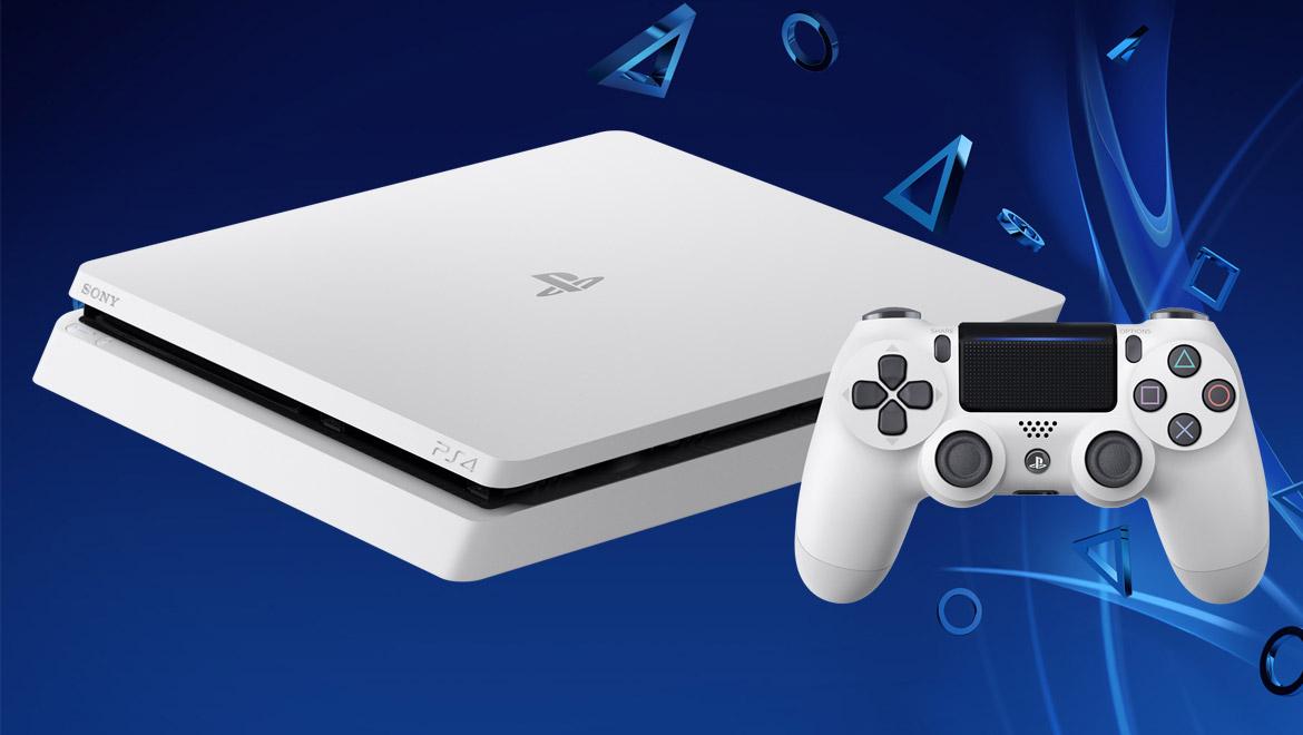 Playstation 4 500 GB Slim [Glacier White] PAL Playstation 4