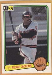 Reggie Jackson #115 Baseball Cards 1983 Donruss Prices